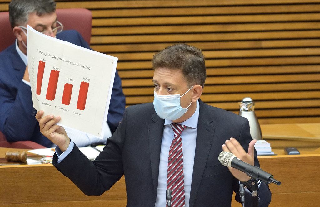 José Juan Zaplana, portavoz de Sanidad del PP en les Corts