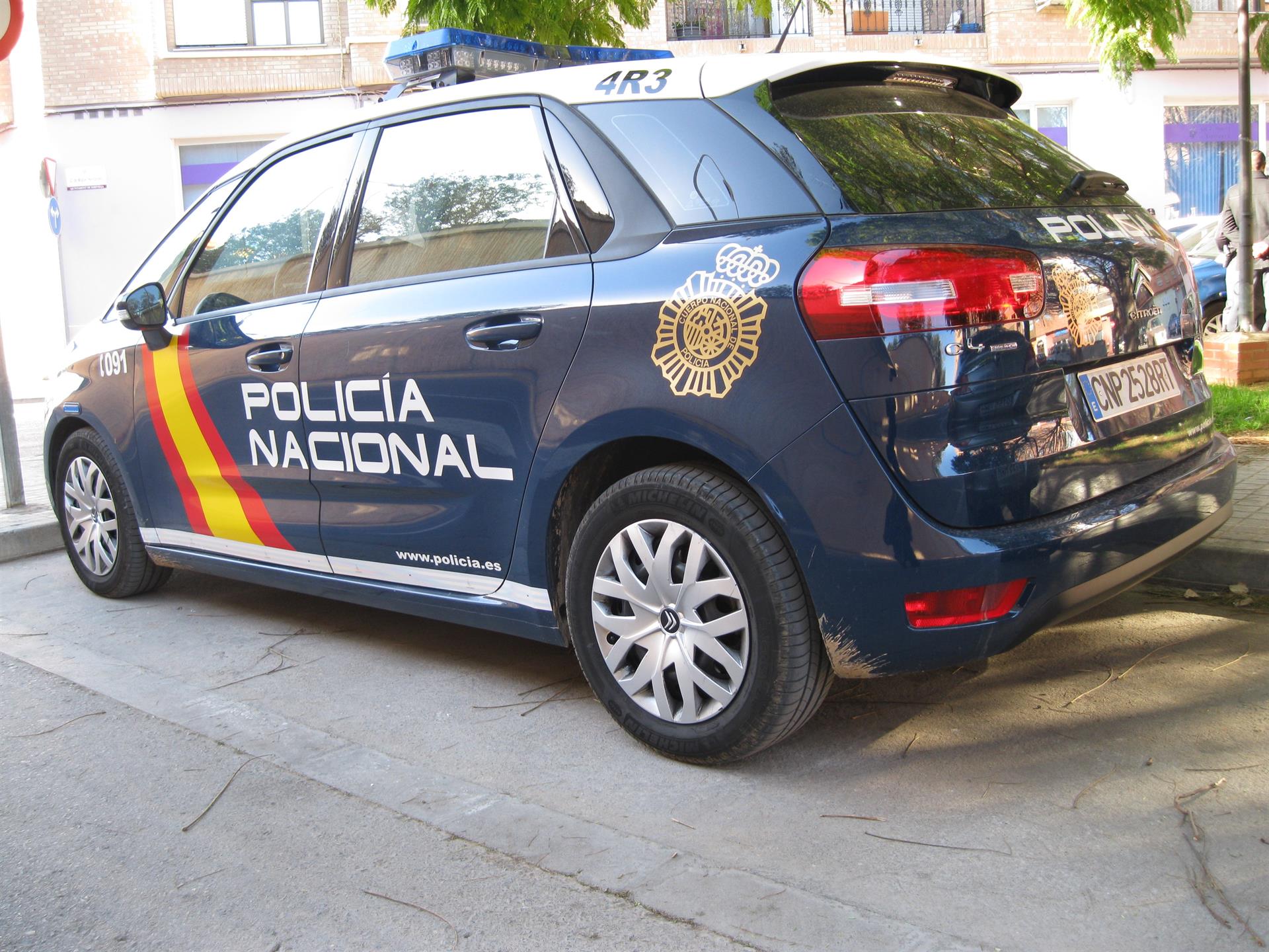Coche de la Policía Nacional