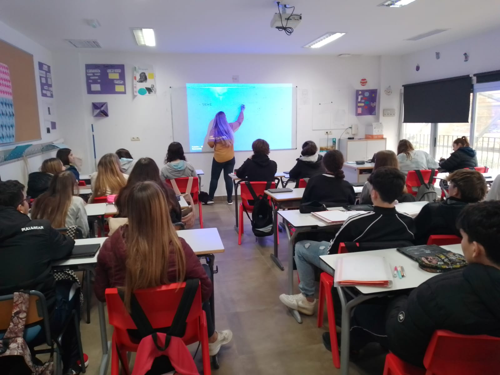 Taller de sexualitat a un institut de Catarroja