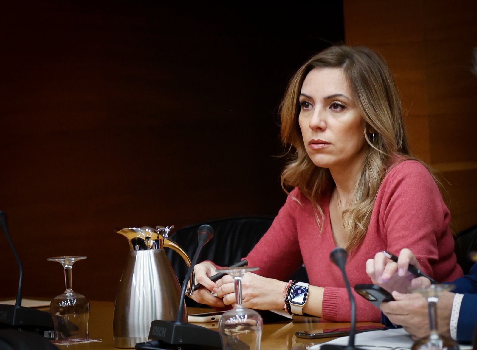 La portavoz de Igualdad del PSPV-PSOE en Les Corts, Rosa de Falastín Mustafá