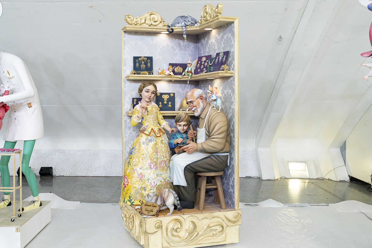 Ninot Almirante Cadarso - Conde Altea 2023 / Foto: Xisco Navarro