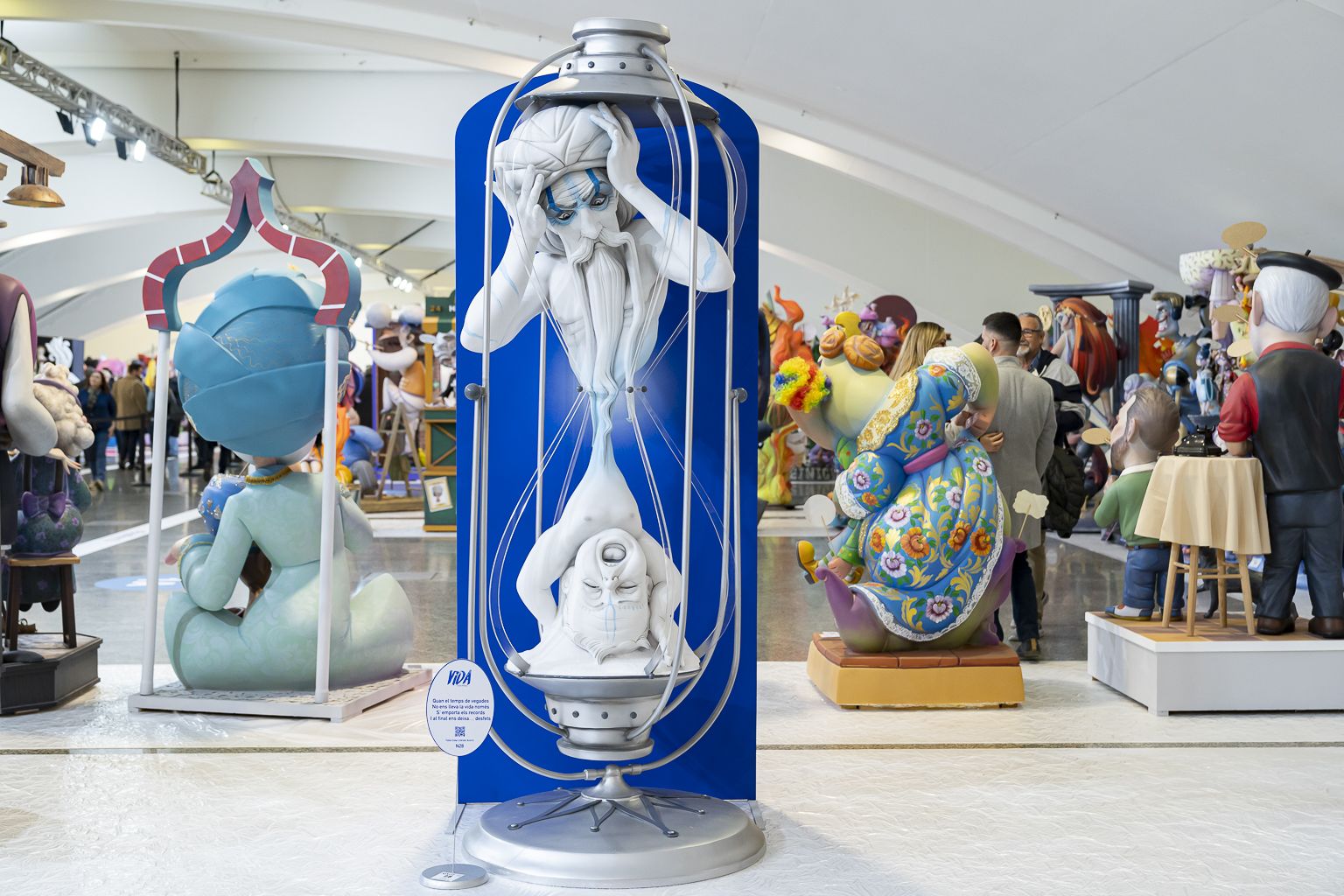 Ninot Cuba - Literato Azorín 2023 / Foto: Xisco Navarro