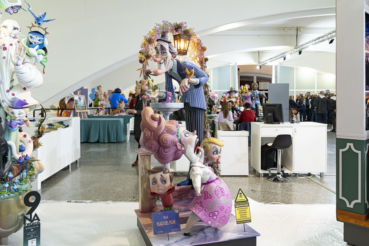 Ninot Plaza del Pilar 2023 / Foto: Xisco Navarro