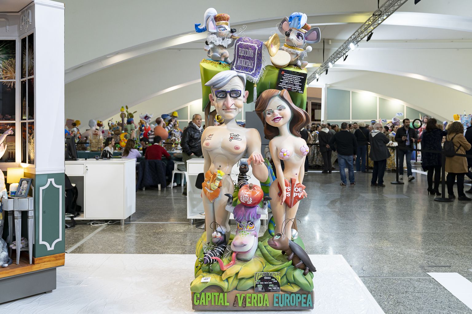 Ninot Reino de València - Duque de Calabria 2023  / Foto: Xisco Navarro