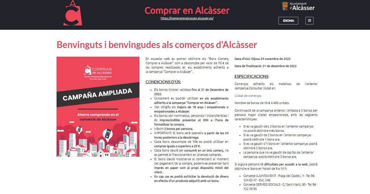 Captura portal Comprar en Alcàsser