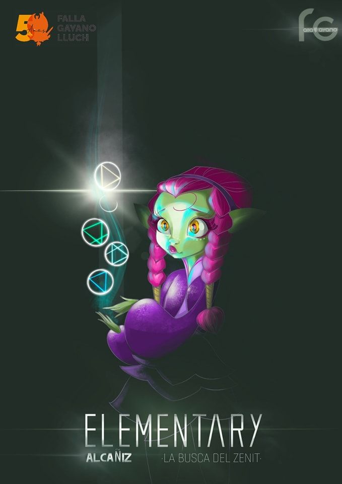 Boceto Falla Infantil Gayano Lluch 2023