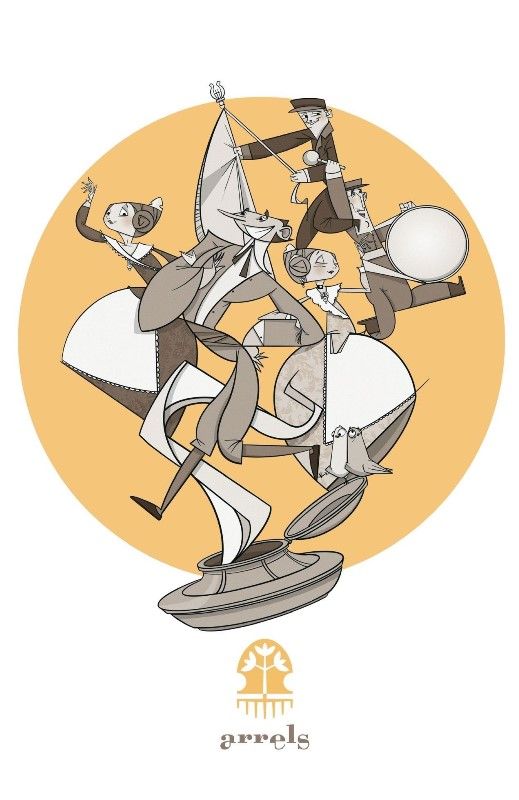 Boceto Falla Infantil Espartero  - Ramón y Cajal 2023 