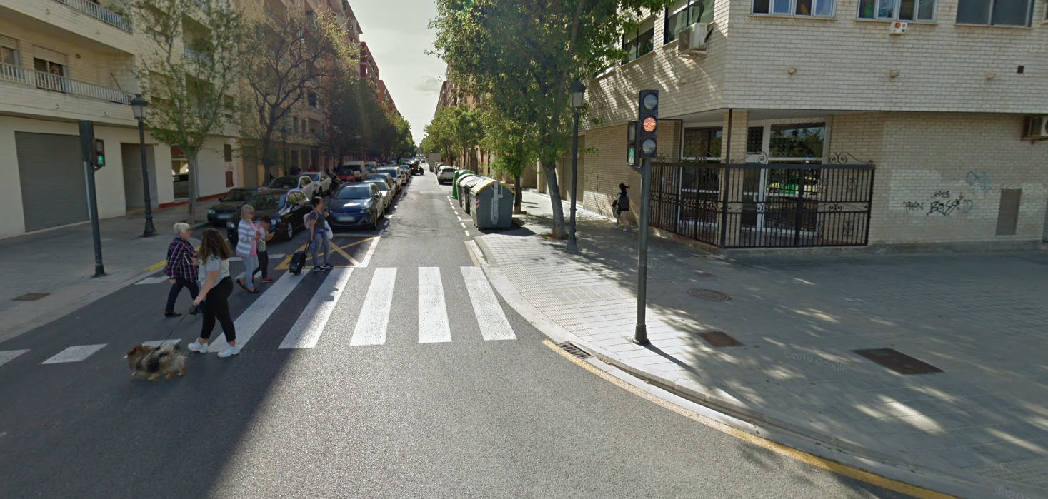 Imatge d'un carrer de Malilla