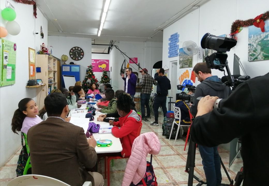 Un dia de grabació del programa '400'