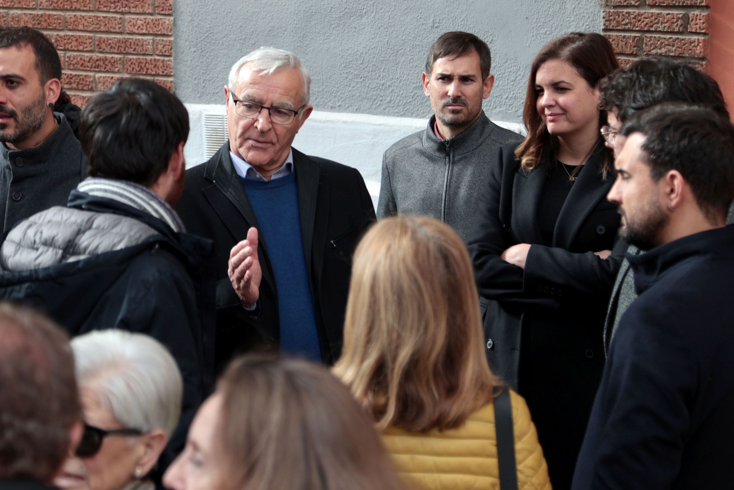 Joan RIbó, alcalde de València, junto a Sandra Gómez, vicealcaldesa y concejala de Desarrollo e Innovación Urbana, Sergio Campillo, vicealcalde y concejal de Ecología Urbana, Isabel Lozano, 