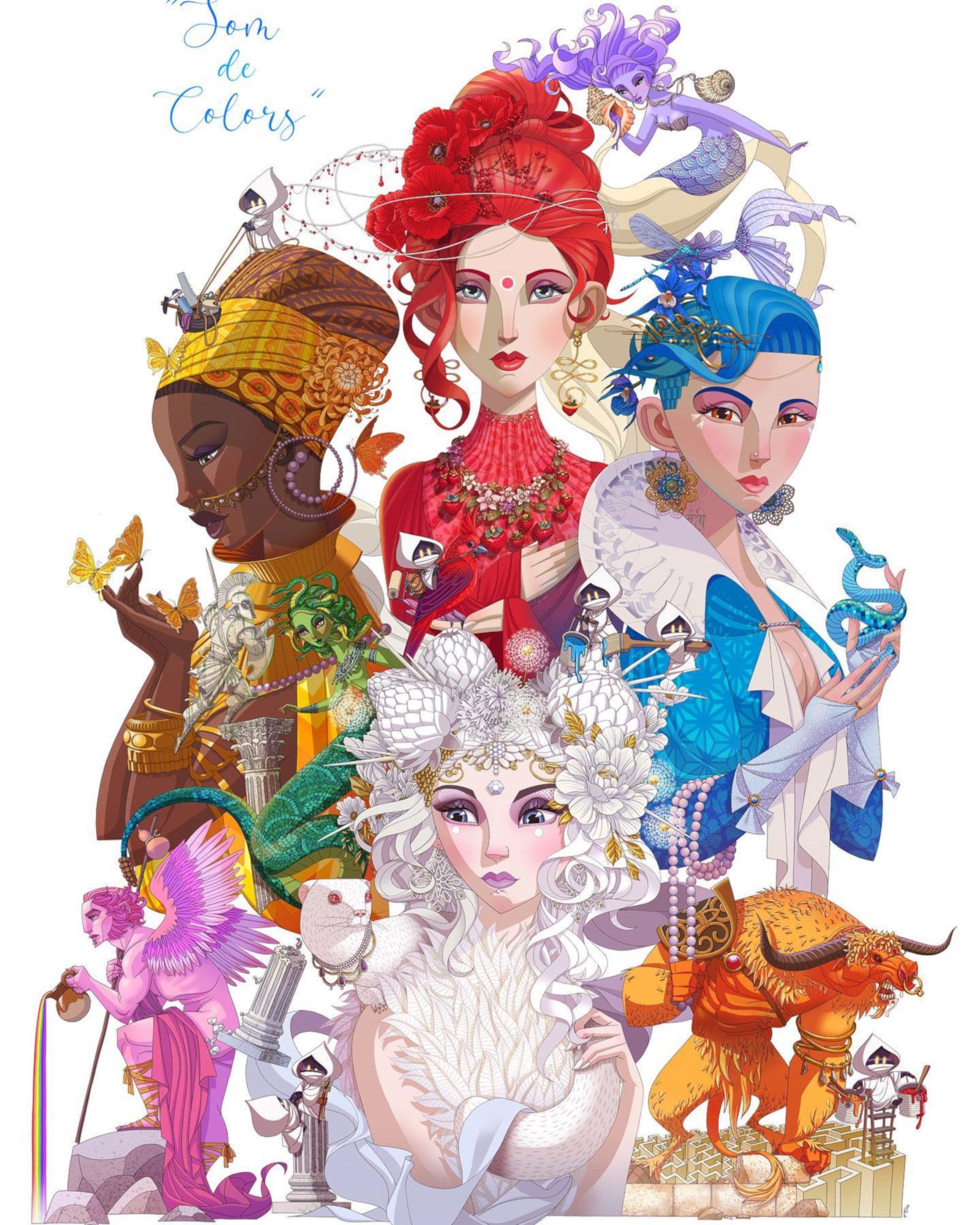 Esbós Falla L'Antiga de Campanar 2023