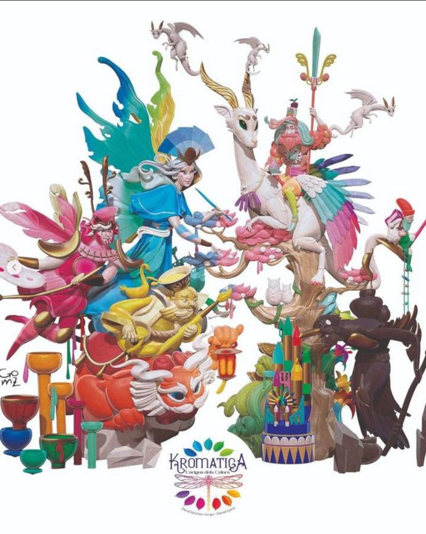 Esbós Falla Exposición - Micer Mascó 2023