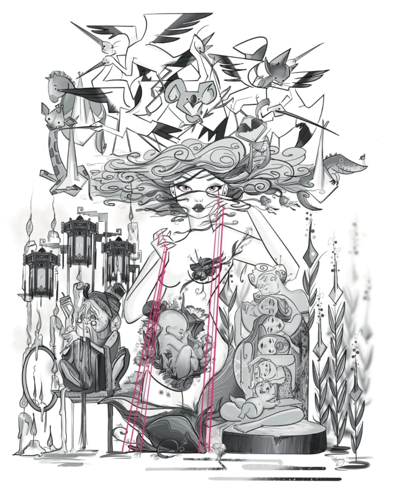 Esbós Falla Cuba Literato Azorín 2023