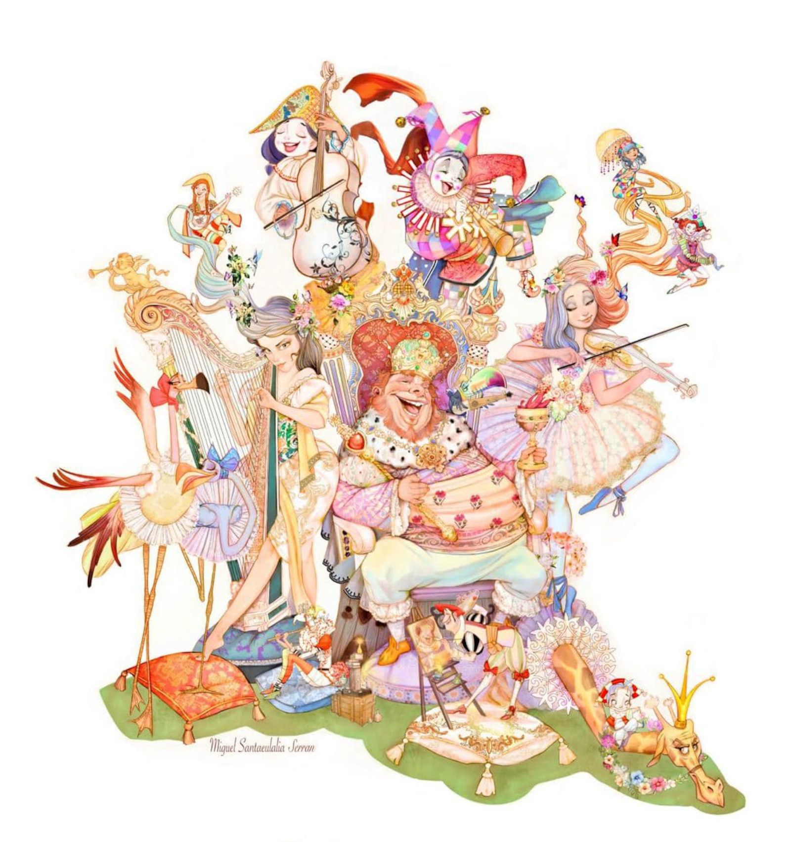 Esbós Falla Almirante Cadarso - Conde Altea 2023