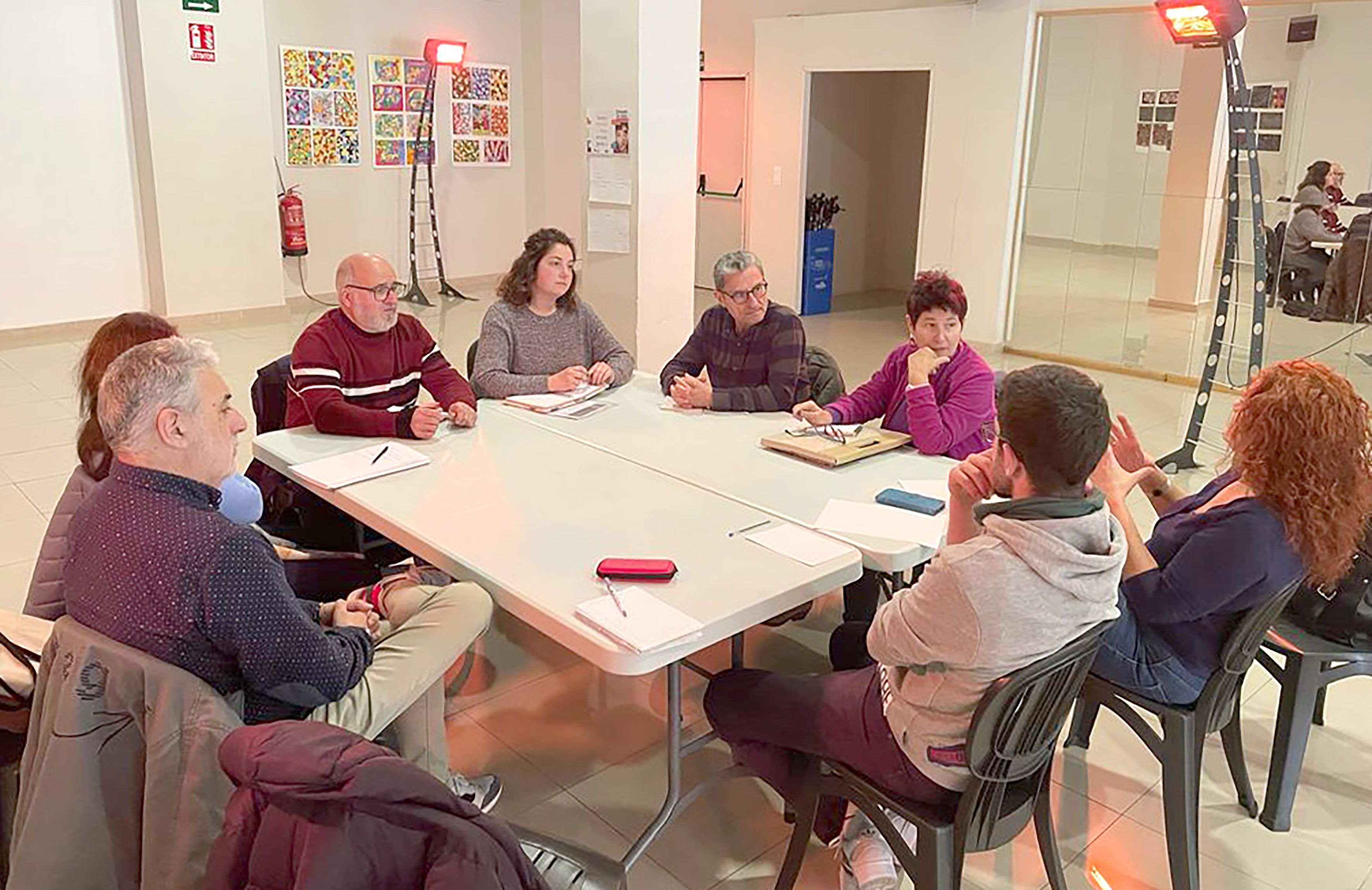  Reunió de l'àrea de voluntariat a Paiporta