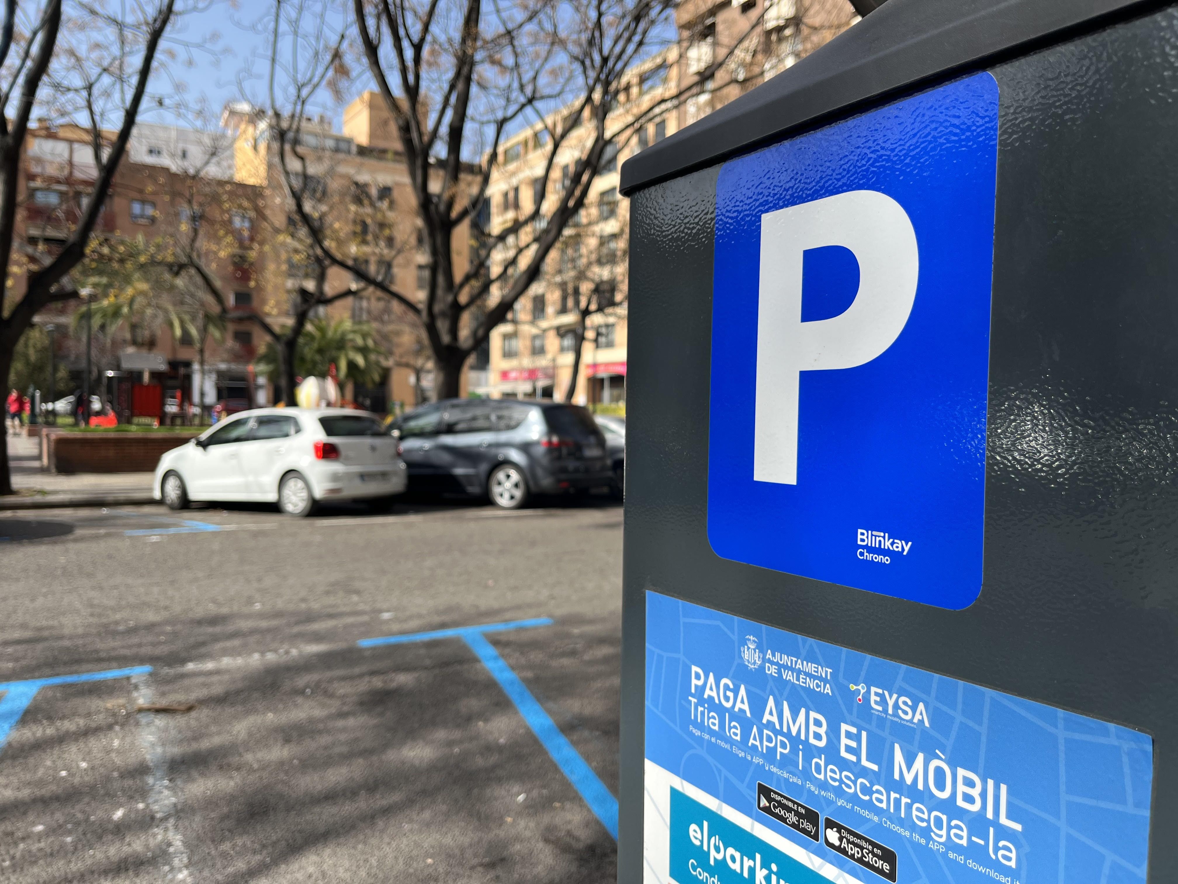 Zona azul en València