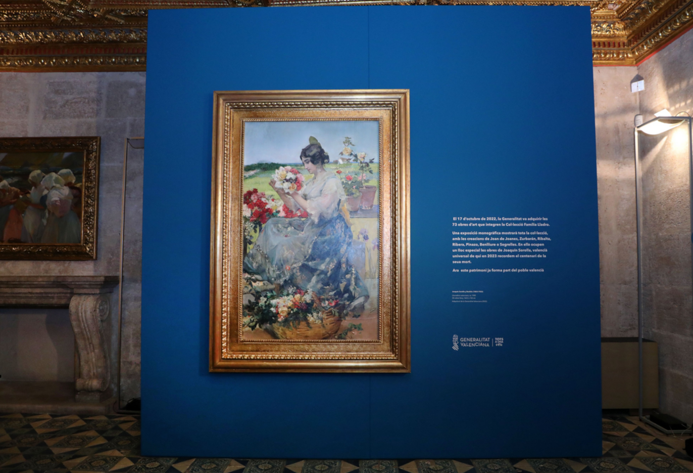  El quadre de Sorolla "Llauradora Valenciana" obri l'exposició "De la Foscor a la Llum"