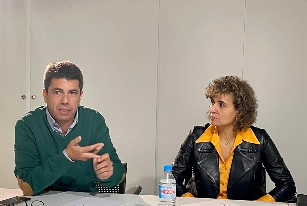 Carlos Mazón y Dolors Monserrat 