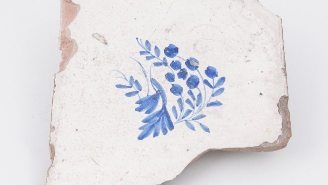 Rajola de la calle de les Mantes en la Fundació Museu Sorolla