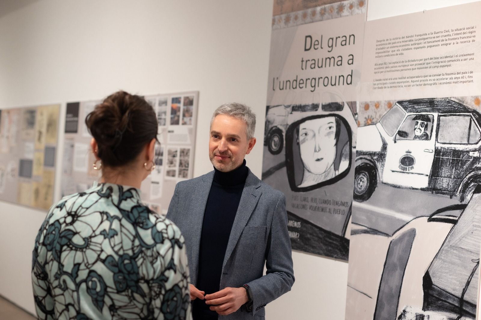  L'exposició 'Vinyetes Migrants. Còmic, migració i memòria' ofereix un espai de reflexió