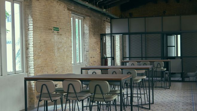 Interior del Mercado de la Imprenta de València Interior del Mercado de la Imprenta de València