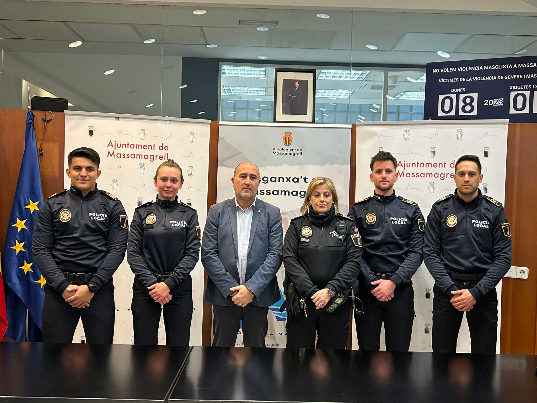 Massamagrell presenta els seus 4 nous agents