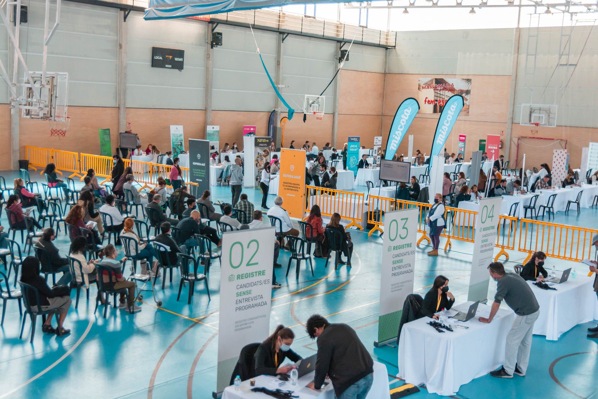 Fòrum d'ocupació de Massanassa durant la seua primera edició