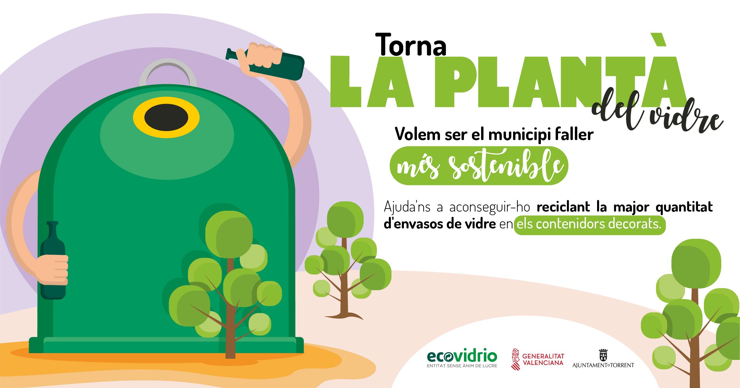 Cartell la plantà del vidre a Torrent