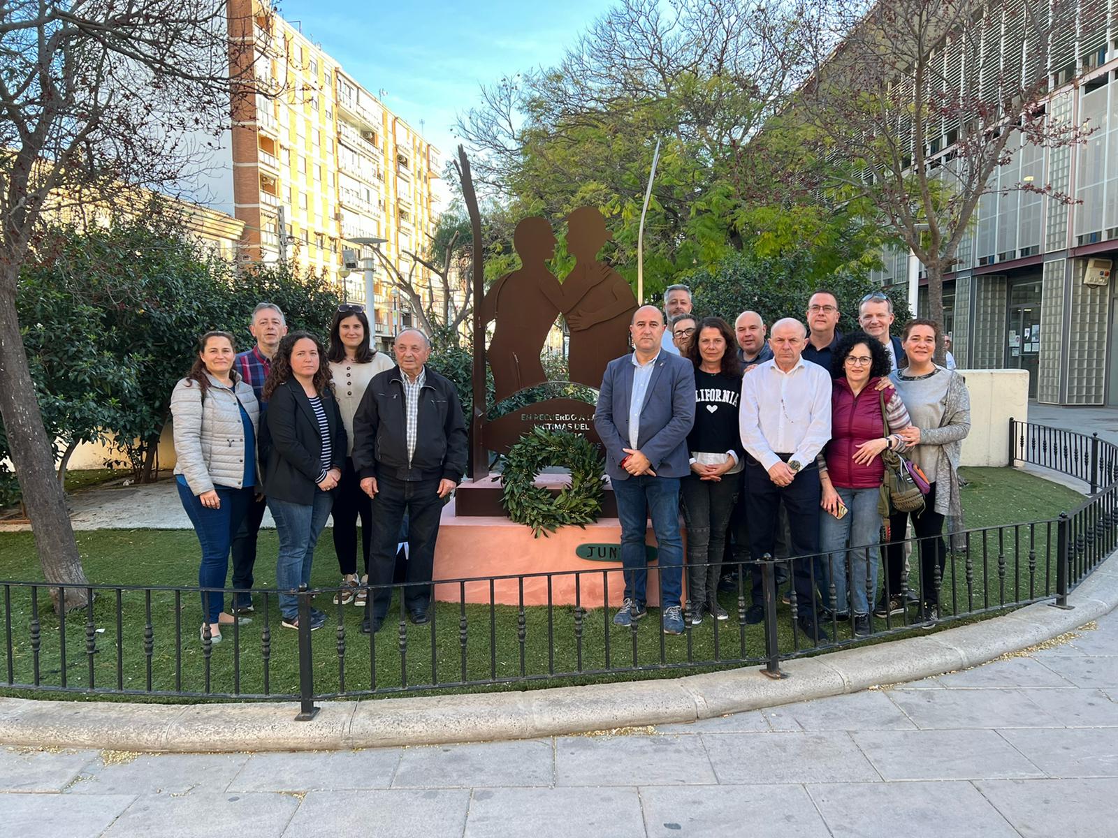 Monumento a las víctimas del Covid 19 en Massamagrell