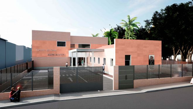 Recreación virtual del nuevo centro de salud de Rafelbunyol