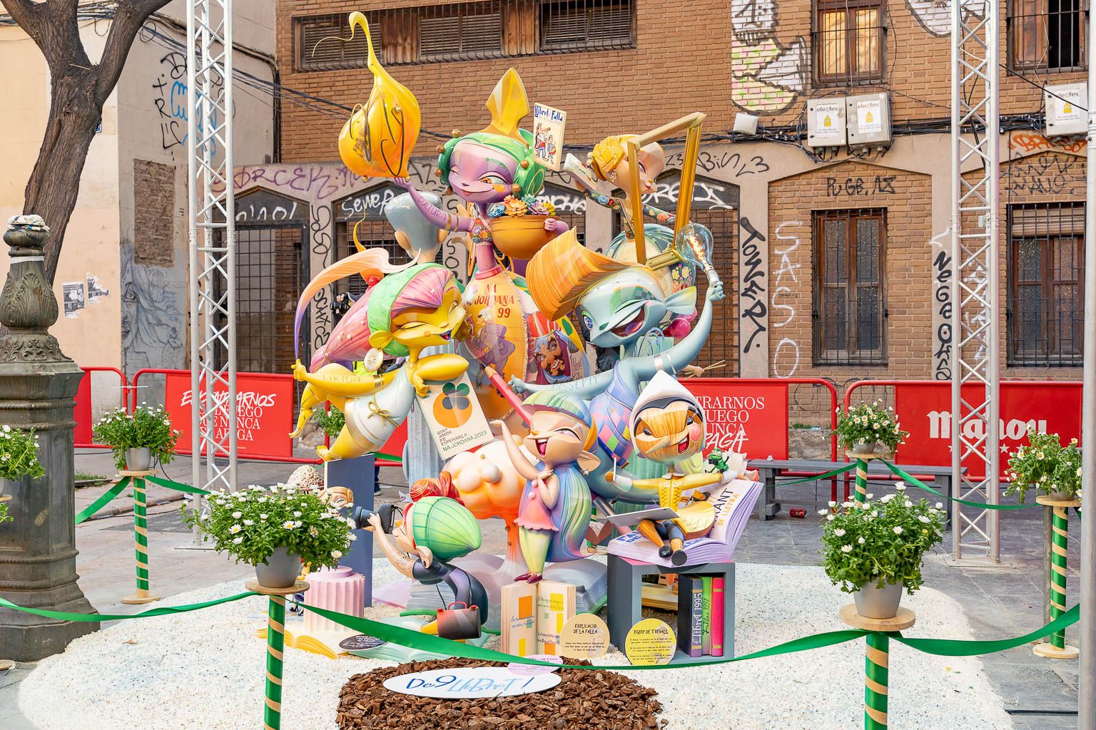 Falla Na Jordana 2023. Imagen Xisco Navarro