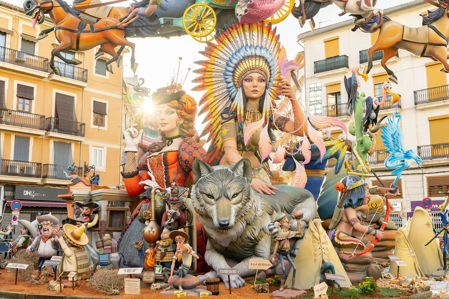 Falla Convento Jerusalén 2023  / Foto: Xisco Navarro