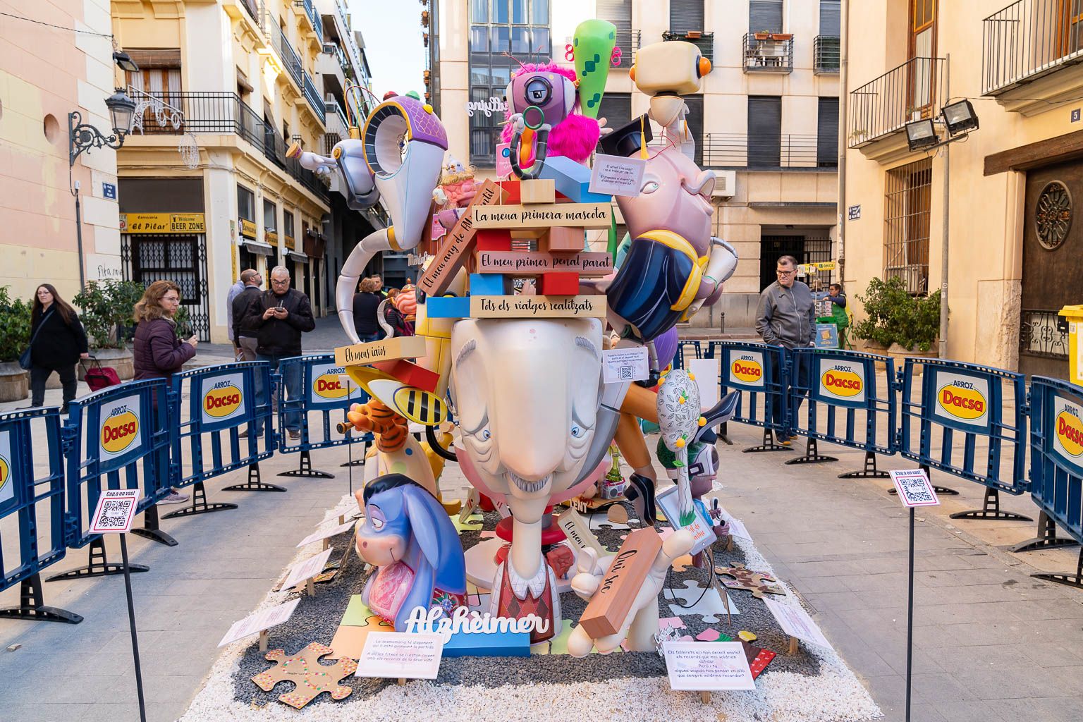 Falla Infantil Plaza del Pilar de València 2023  / Foto: Xisco Navarro