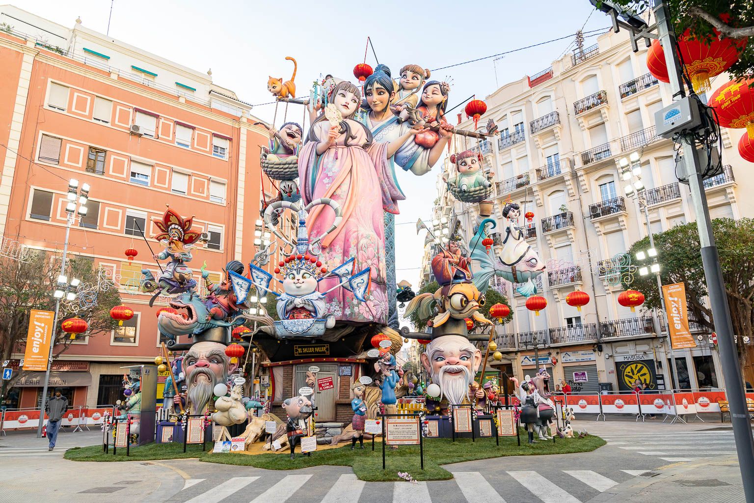 Falla Sueca -  Literato Azorín 2023 / Foto: Xisco Navarro