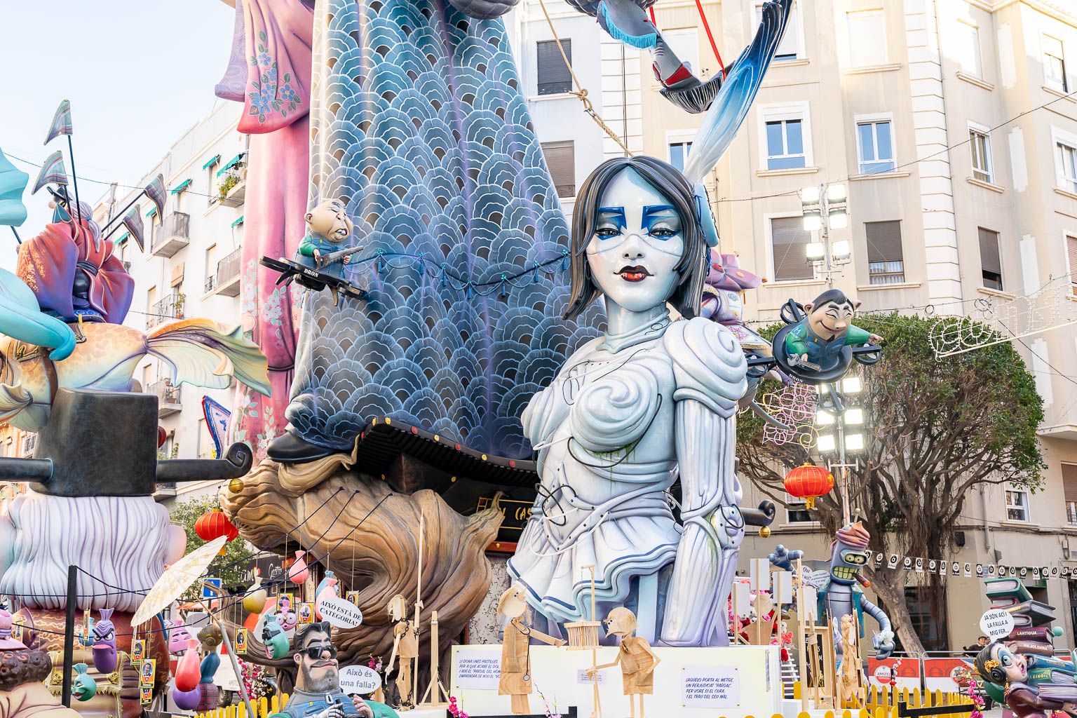 Falla Sueca -  Literato Azorín 2023 / Foto: Xisco Navarro