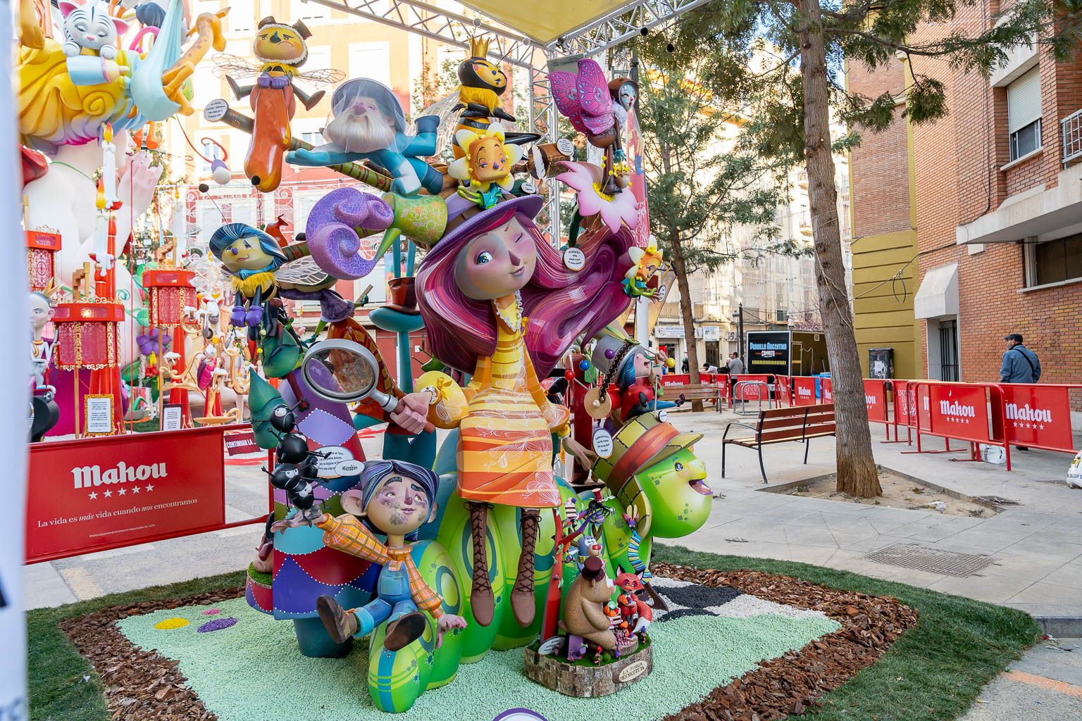 Falla Cuba - Literato Azorín 2023. Foto: Xisco Navarro