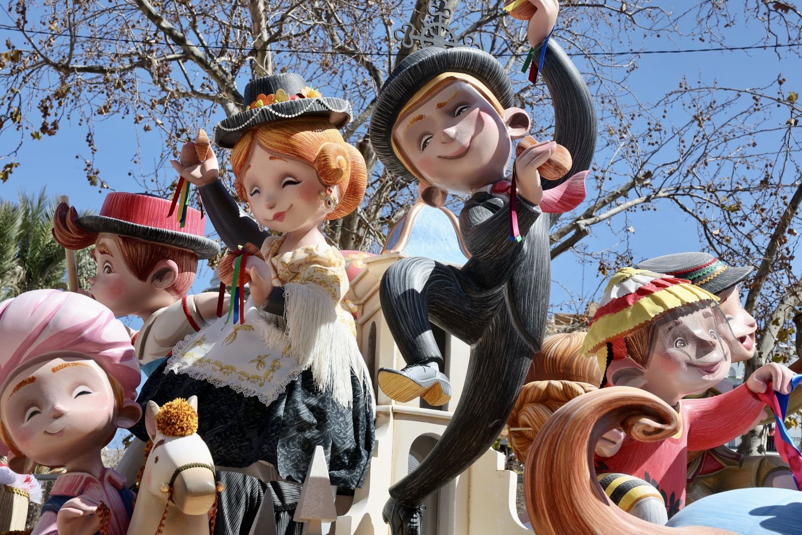 Falla Infantil del Ayuntamiento de València 2023. Imagen Xisco Navarro