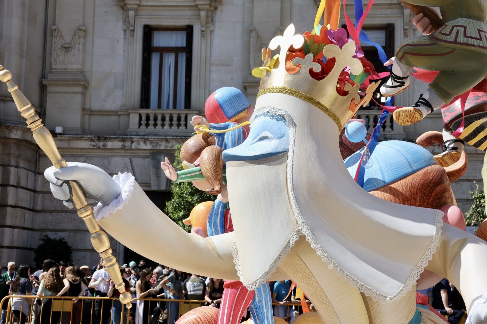 Falla Infantil del Ayuntamiento de València 2023. Imagen Xisco Navarro