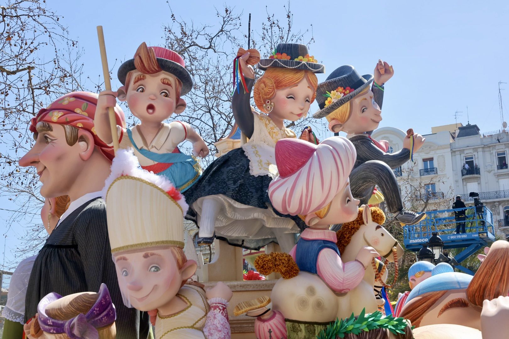 Falla Infantil del Ayuntamiento de València 2023. Imagen Xisco Navarro