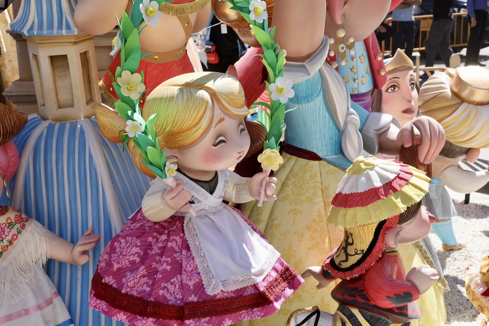 Falla Infantil del Ayuntamiento de València 2023. Imagen Xisco Navarro