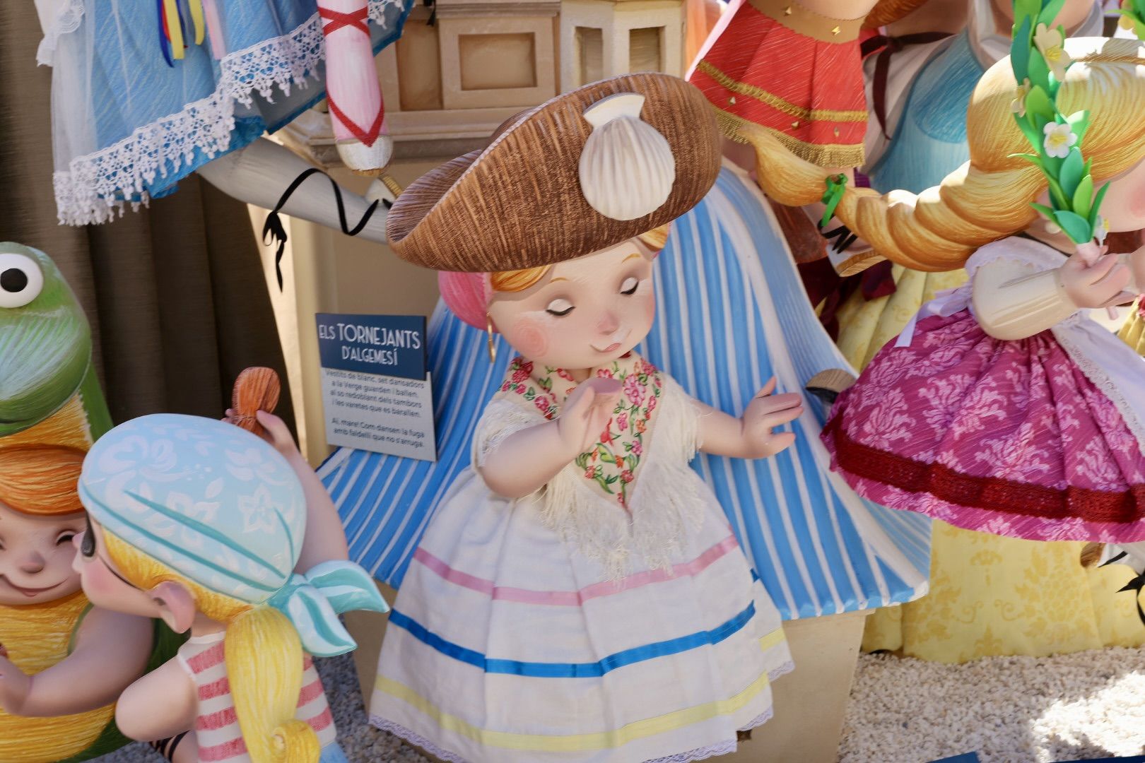 Falla Infantil del Ayuntamiento de València 2023. Imagen Xisco Navarro