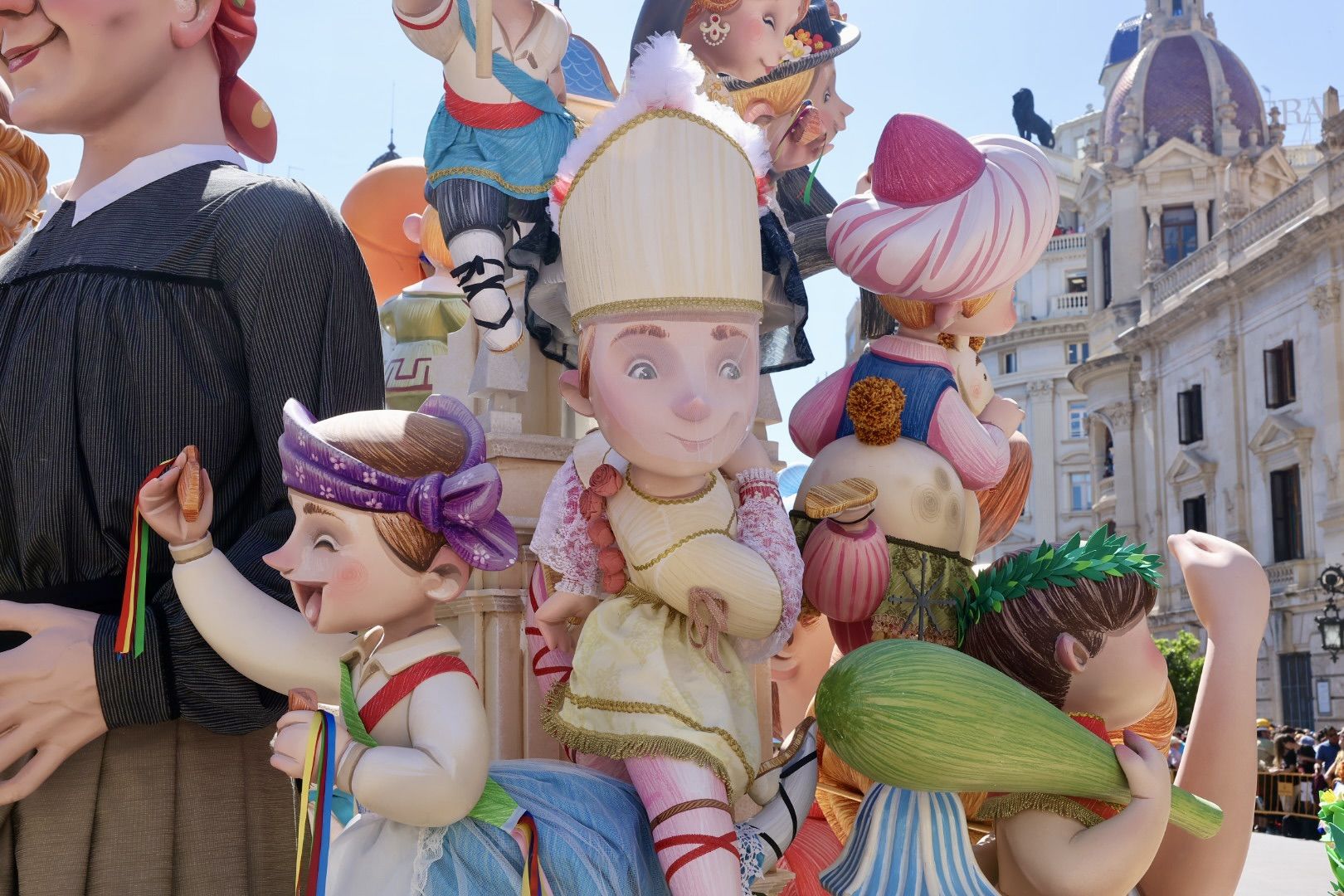 Falla Infantil del Ayuntamiento de València 2023. Imagen Xisco Navarro