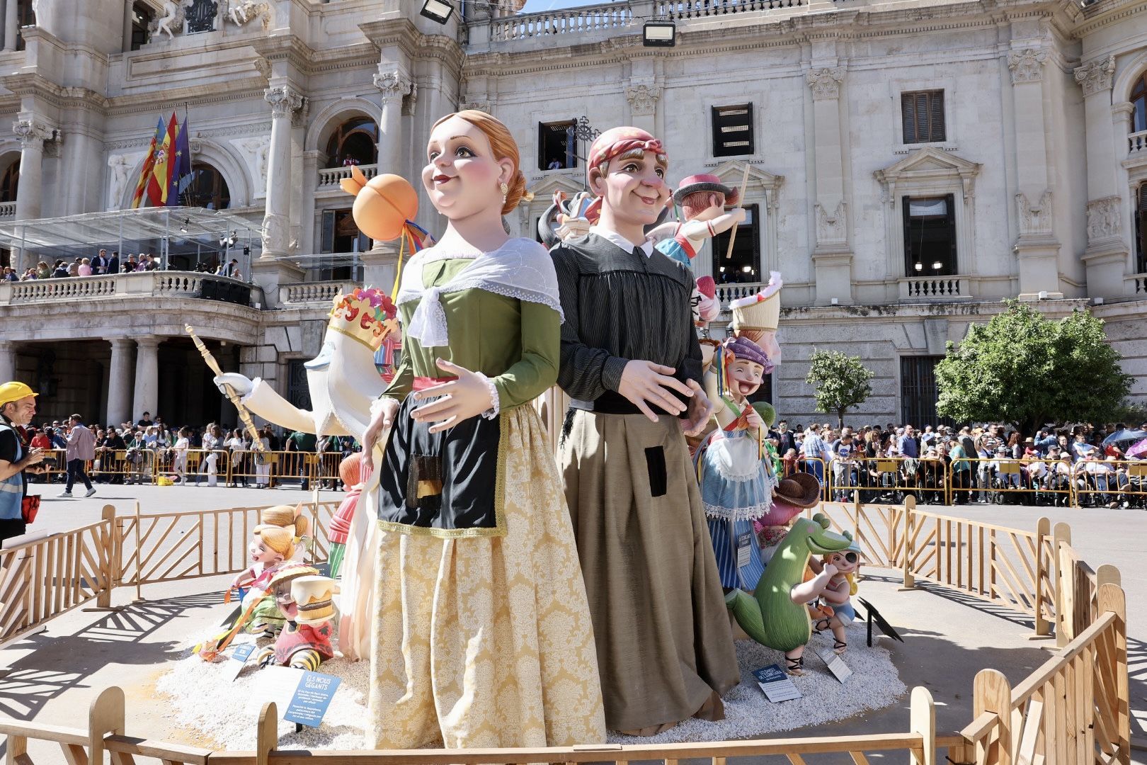 Falla Infantil del Ayuntamiento de València 2023. Imagen Xisco Navarro