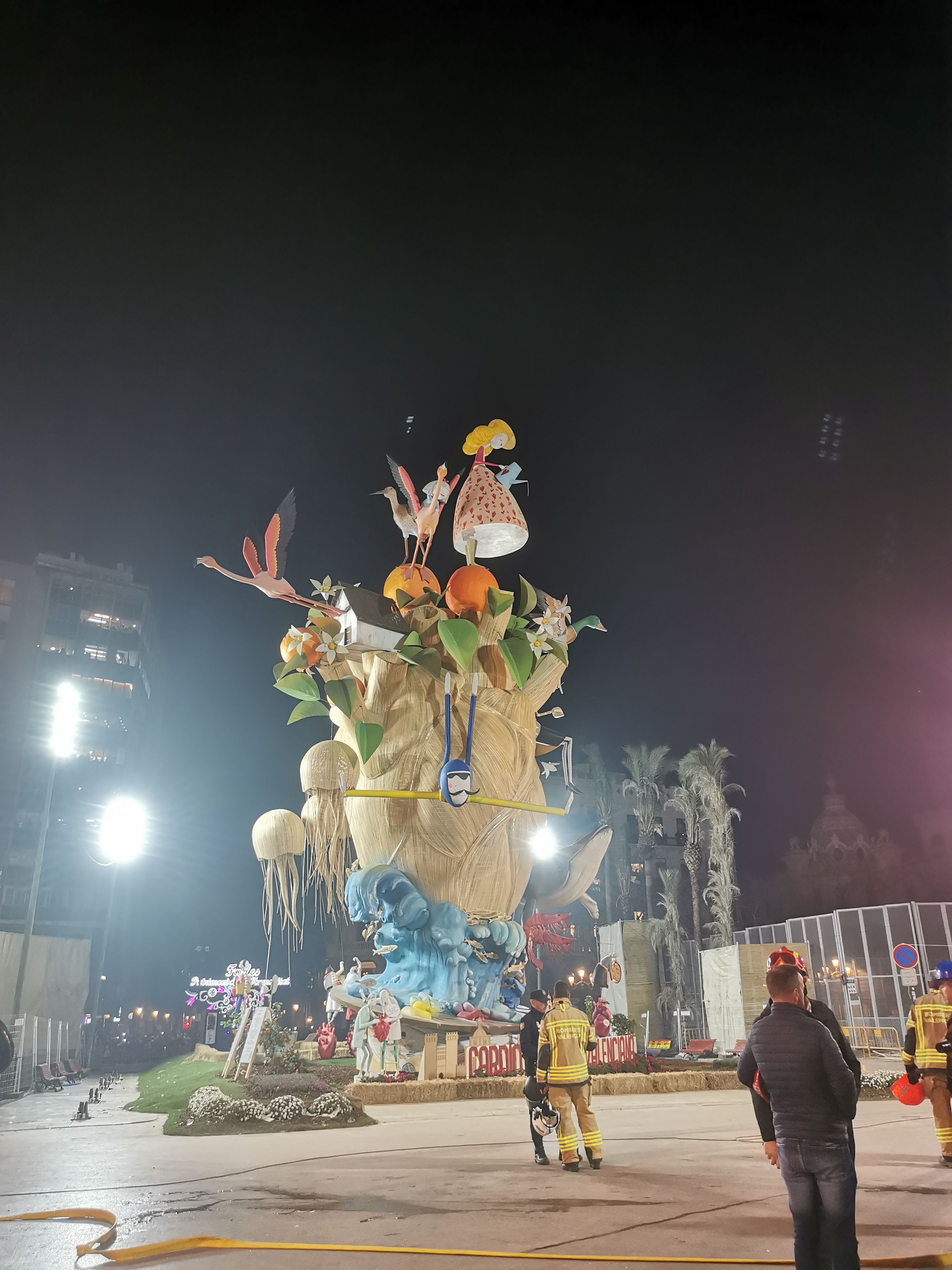 Així va ser la Cremà de la falla municipal de València 2023