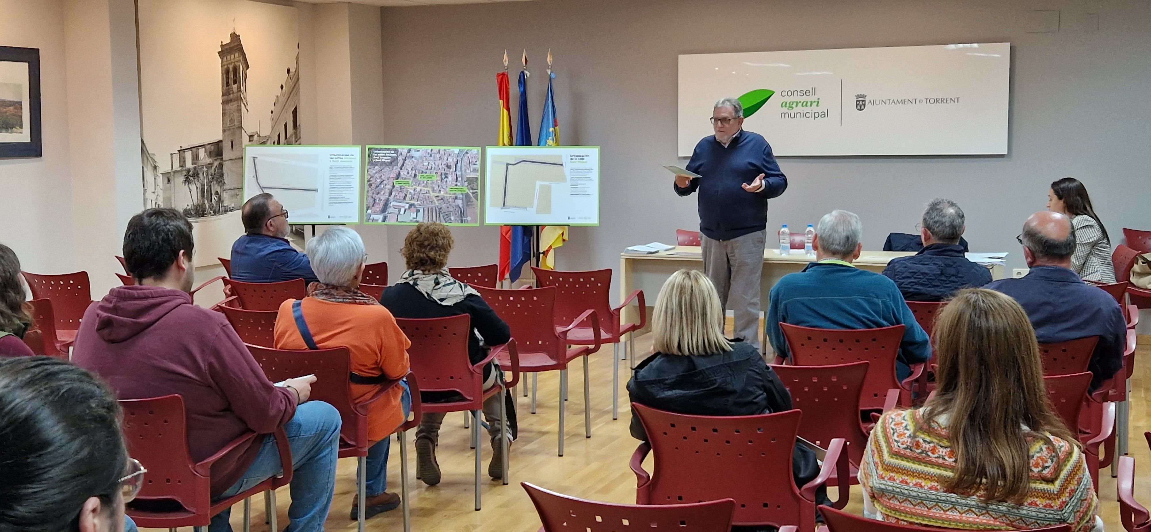 Presentació detalls de les obres a Torrent