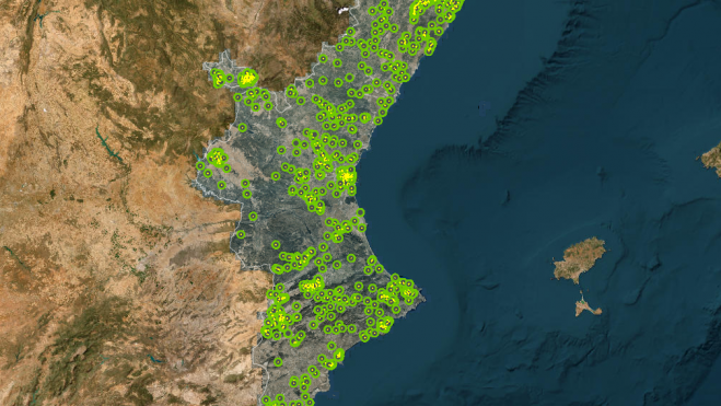 Visor cartográfico árboles monumentales