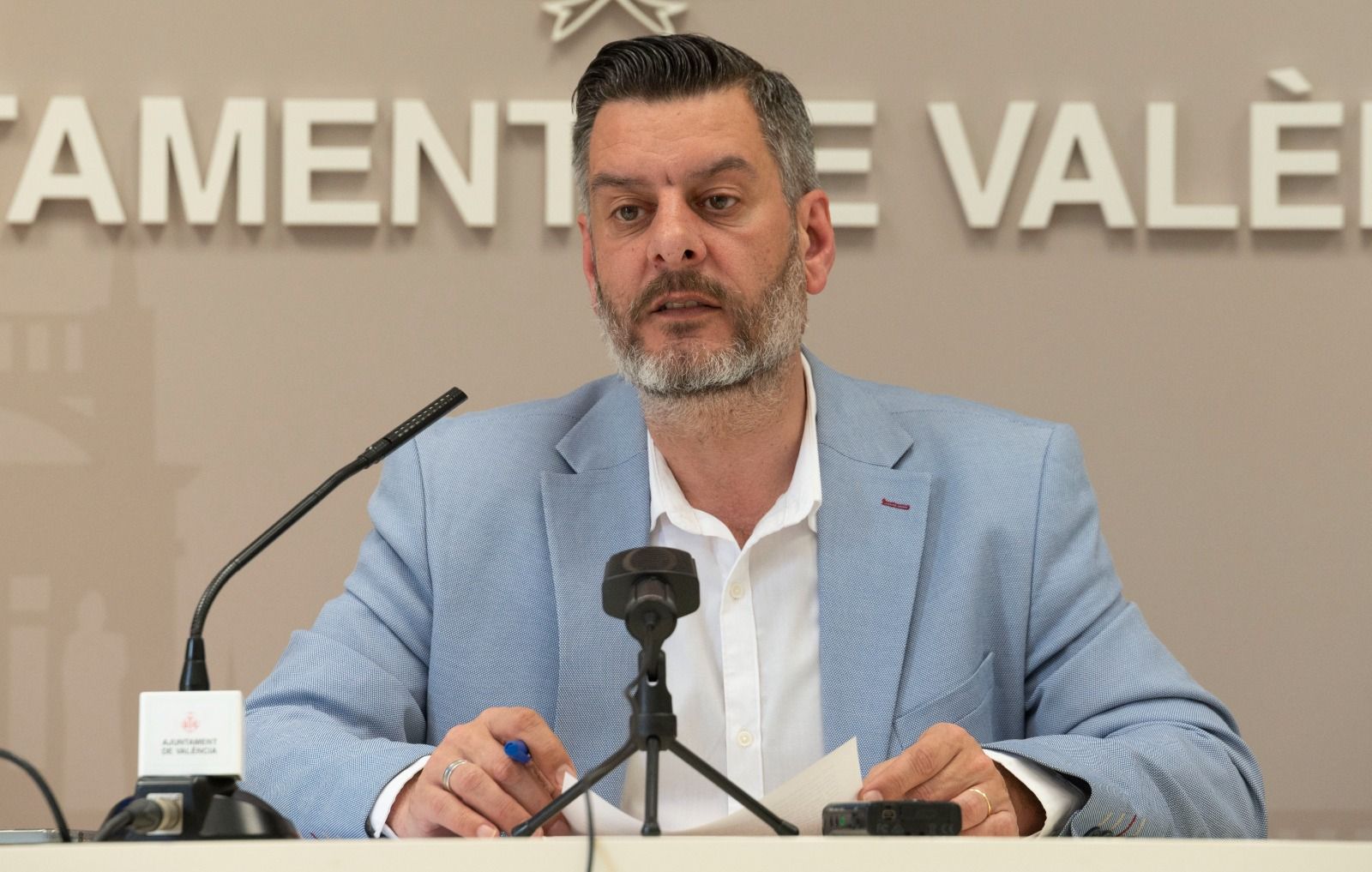 Carlos Galiana, anterior regidor de Cultura Festiva a l'Ajuntament de València