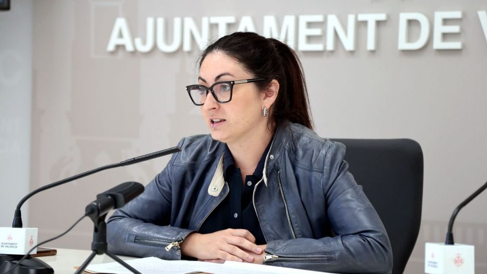 La concejala de Compromís per València, Lucía Beamud