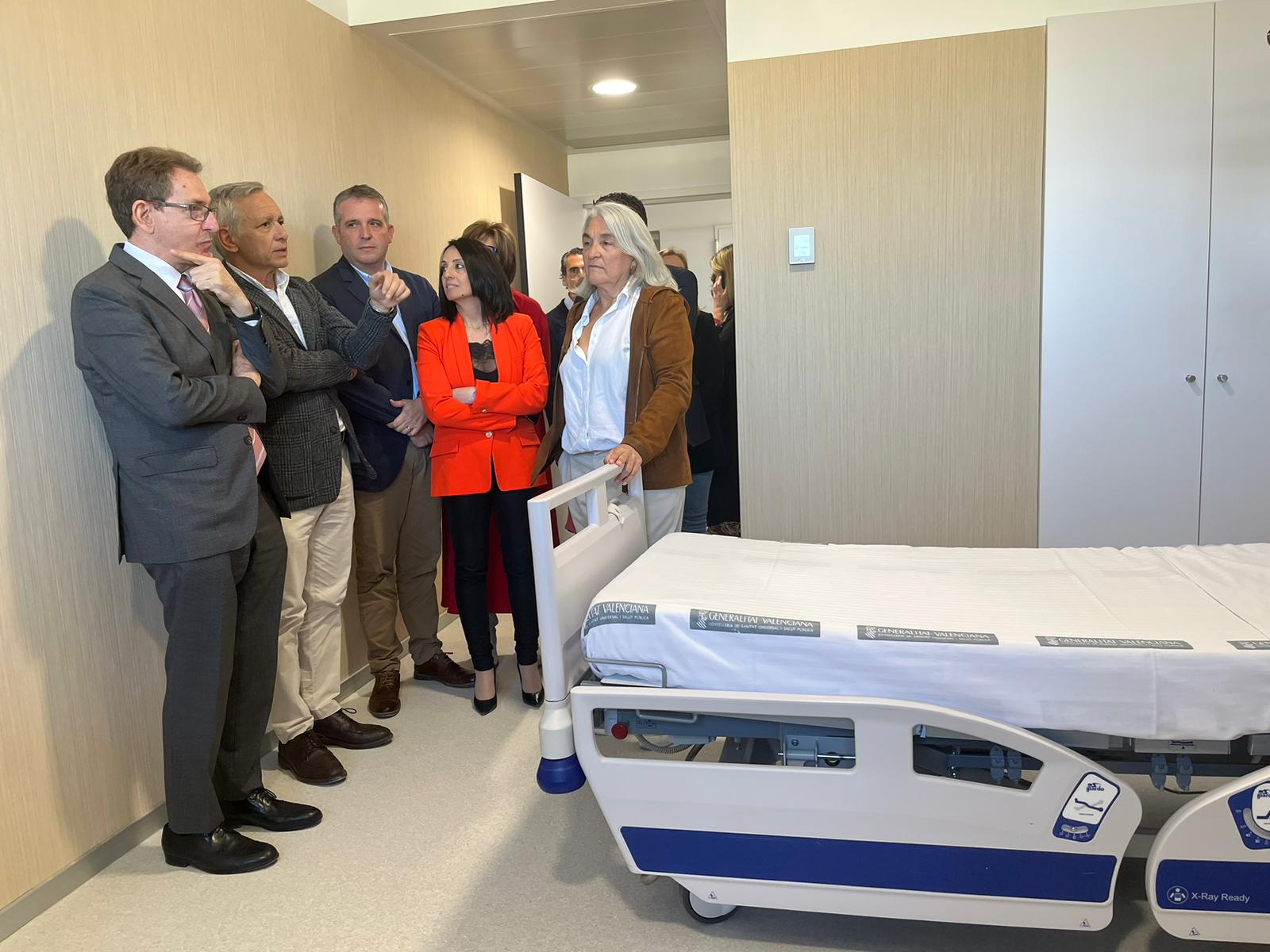 Visita del conseller de Sanidad al nuevo hospital de Ontinyent