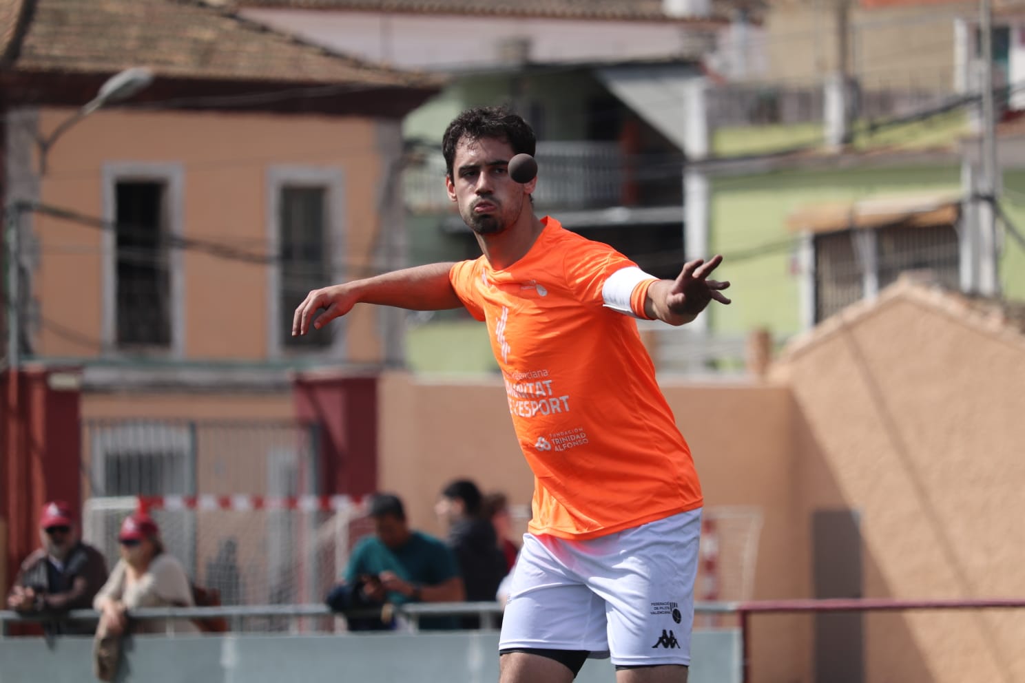 Marc Giner, jugador de la selecció valenciana, en joc internacional - Fedpival